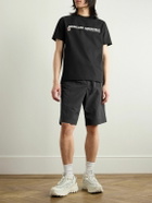 Moncler Grenoble - Day-Namic Straight-Leg Belted Logo-Appliquéd Shell Shorts - Black