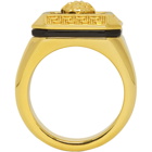 Versace Gold Medusa Square Ring
