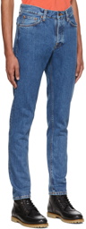 Nudie Jeans Blue Steady Eddie II Jeans