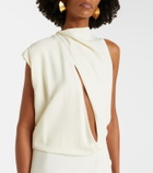 Sportmax Ebbri draped maxi dress