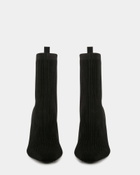 Steve Madden Freida Booties in Black Knit