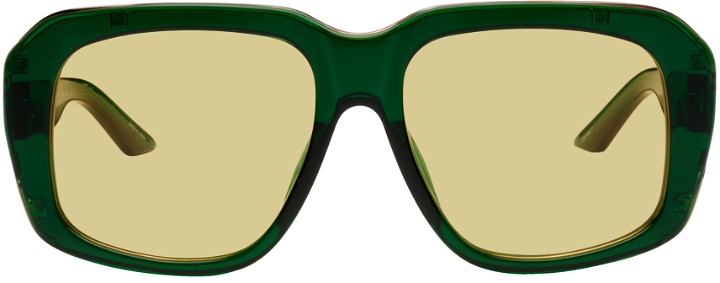 Photo: Casablanca Green Oversized Sunglasses