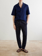 Paul Smith - Camp-Collar Cotton-Seersucker Shirt - Blue