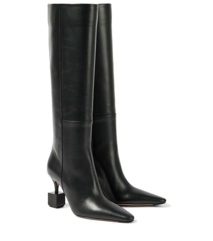 Photo: Jacquemus The Bisou leather knee-high boots