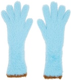 Jacquemus Blue Le Papier 'Les Gants Neve' Gloves