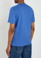 PS Paul Smith Appliquéd Cotton T-shirt Blue