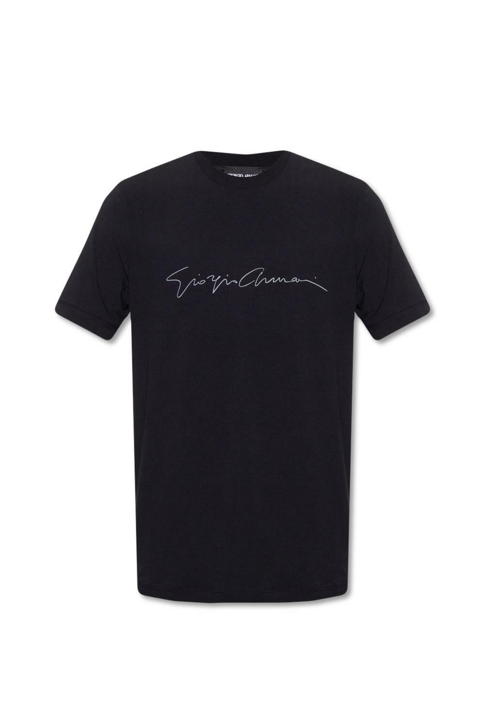 GIORGIO ARMANI - Logo T-shirt Giorgio Armani GIORGIO ARMANI - Logo T-shirt Giorgio Armani