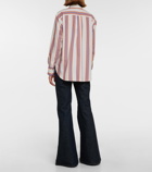 Victoria Beckham - Striped oversized shirt