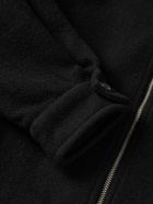 BODE - Lighthouse Embroidered Wool-Blend Jacket - Black