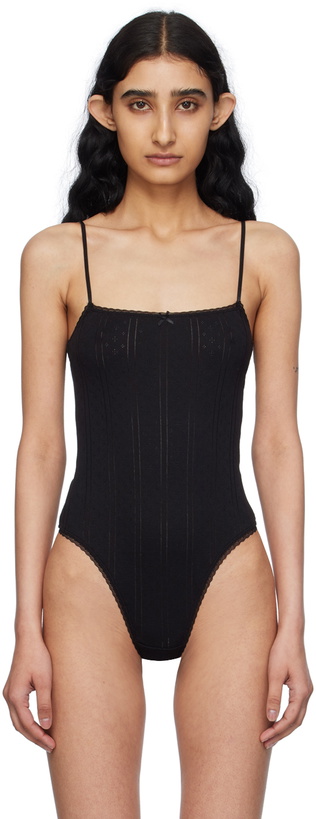 Photo: Cou Cou Black 'The Bodysuit' Bodysuit