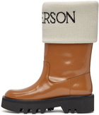 JW Anderson Tan Fisherman Boots