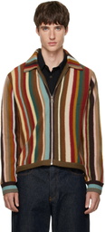 Paul Smith Multicolor Zip Thru Sweater