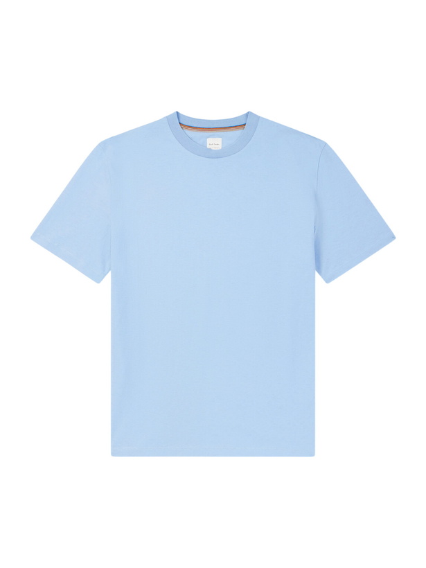 Photo: Paul Smith - Cotton-Jersey T-Shirt - Blue