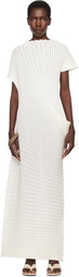 ISSEY MIYAKE SSENSE Exclusive Bridal Capsule Stream Maxi Dress