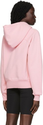 AMI Paris Pink Ami de Cœur Zipped Hoodie
