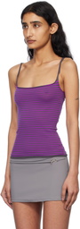 Gimaguas Purple & Gray Rene Tank Top