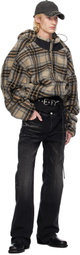 Y/Project Black Wrap Belt Jeans
