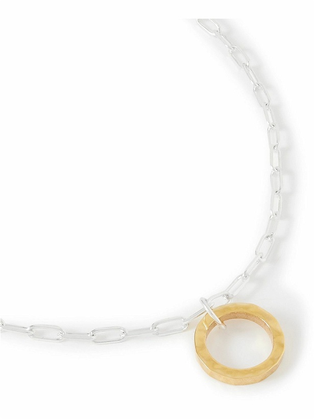 Photo: Alice Made This - Rae Sterling Silver and Gold-Tone Necklace