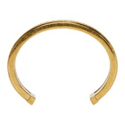 Versace Gold Greek Cuff Bracelet