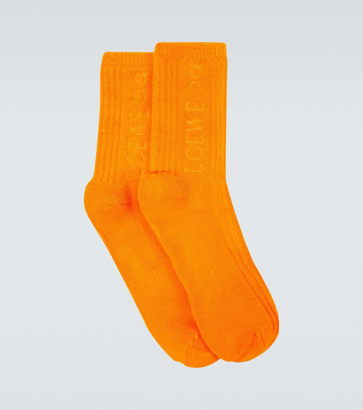 Loewe x On logo cotton-blend terry socks