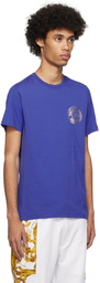 Versace Jeans Couture Blue V-Emblem T-Shirt