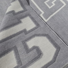 Givenchy Men's College Logo Scarf in Grey/White