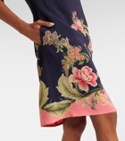 Etro Floral shift dress