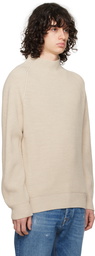 NN07 Beige Liam 6539 Turtleneck