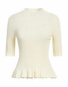 Maje Womens Sweater Pastel in Yellow