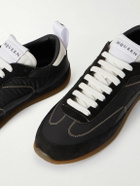 McQueen - EC1 Nylon, Suede and Leather Sneakers - Black