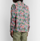 Needles - Camp-Collar Floral-Print Woven Shirt - Multi