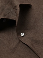 Loro Piana - Slub Linen Shirt - Brown