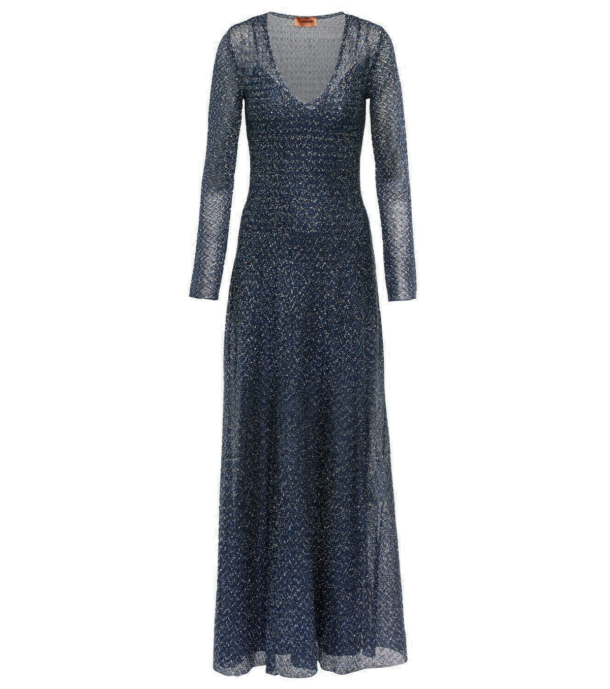 Missoni Metallic Stripe Maxi Skirt - Women's 38