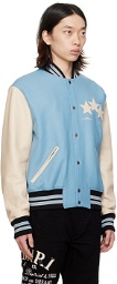 AMIRI Blue Stars Bomber Jacket