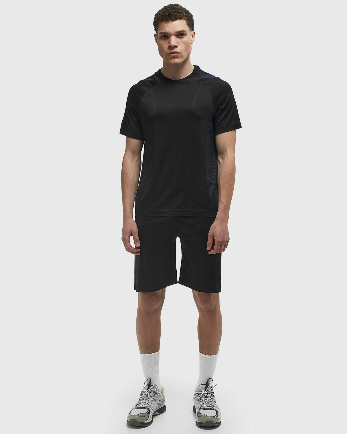 Alpha Industries Seamless Tee Black Mens Shortsleefe