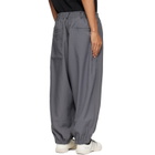 Y-3 Gray Sport Uniform Cuffed Trousers