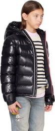 Moncler Enfant Big Kids Black New Aubert Hooded Down Jacket