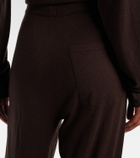 Extreme Cashmere N°353 Relax cotton-blend straight pants