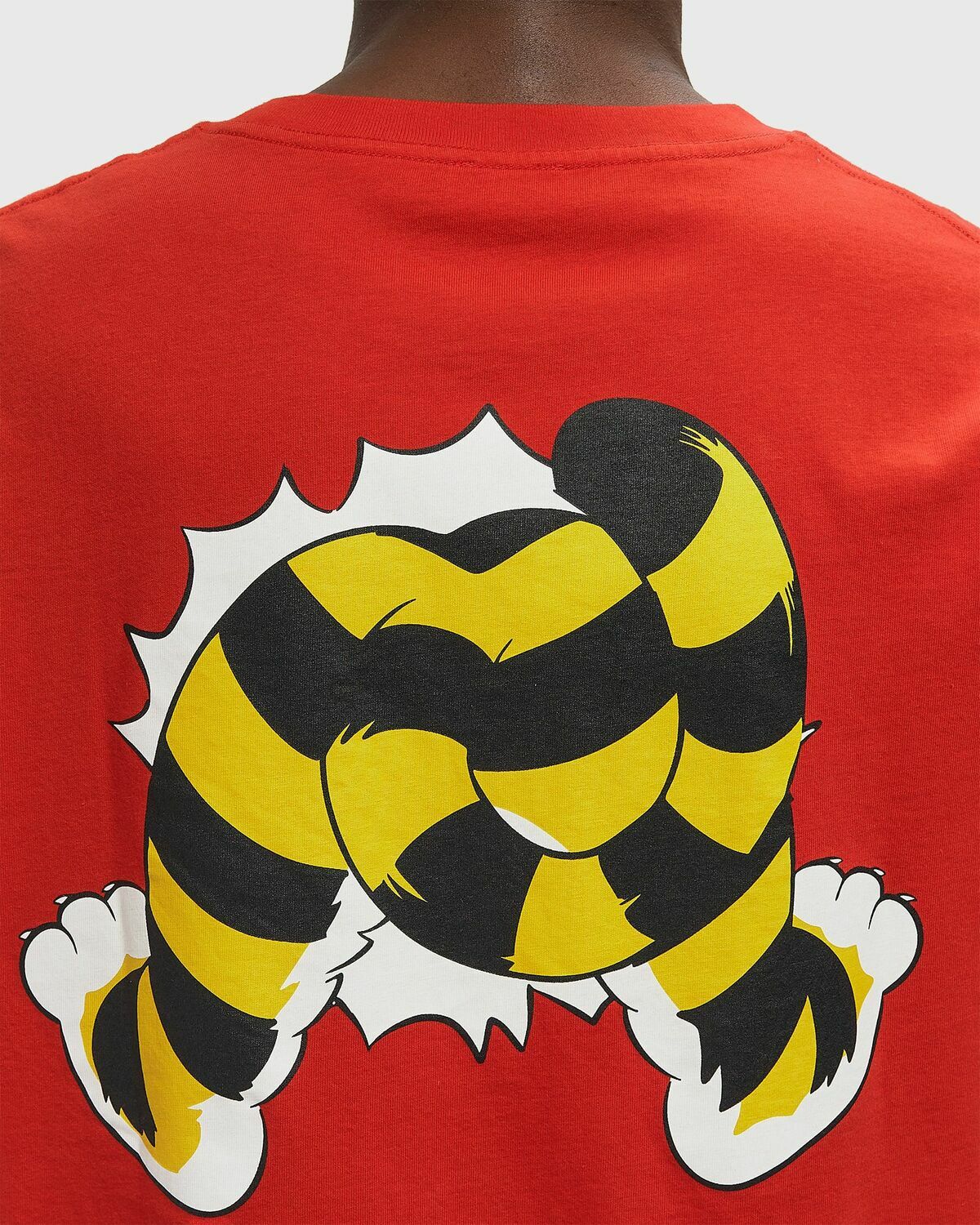 Kenzo WILD TIGER TEE Red Mens Shortsleefe