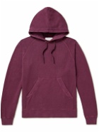 Officine Générale - Octave Pigment-Dyed Cotton and TENCEL Lyocell-Blend Jersey Hoodie - Purple