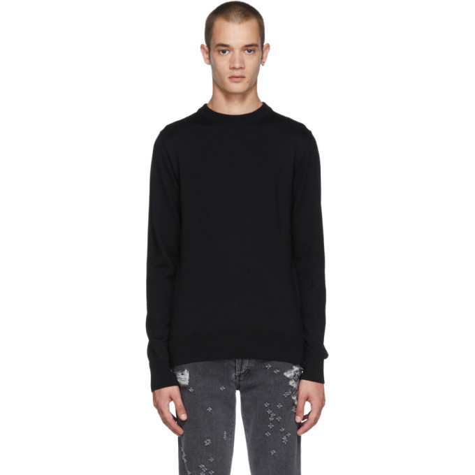 Photo: Balmain Black Wool Sweater