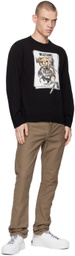 Moschino Black Teddy Bear Sweater