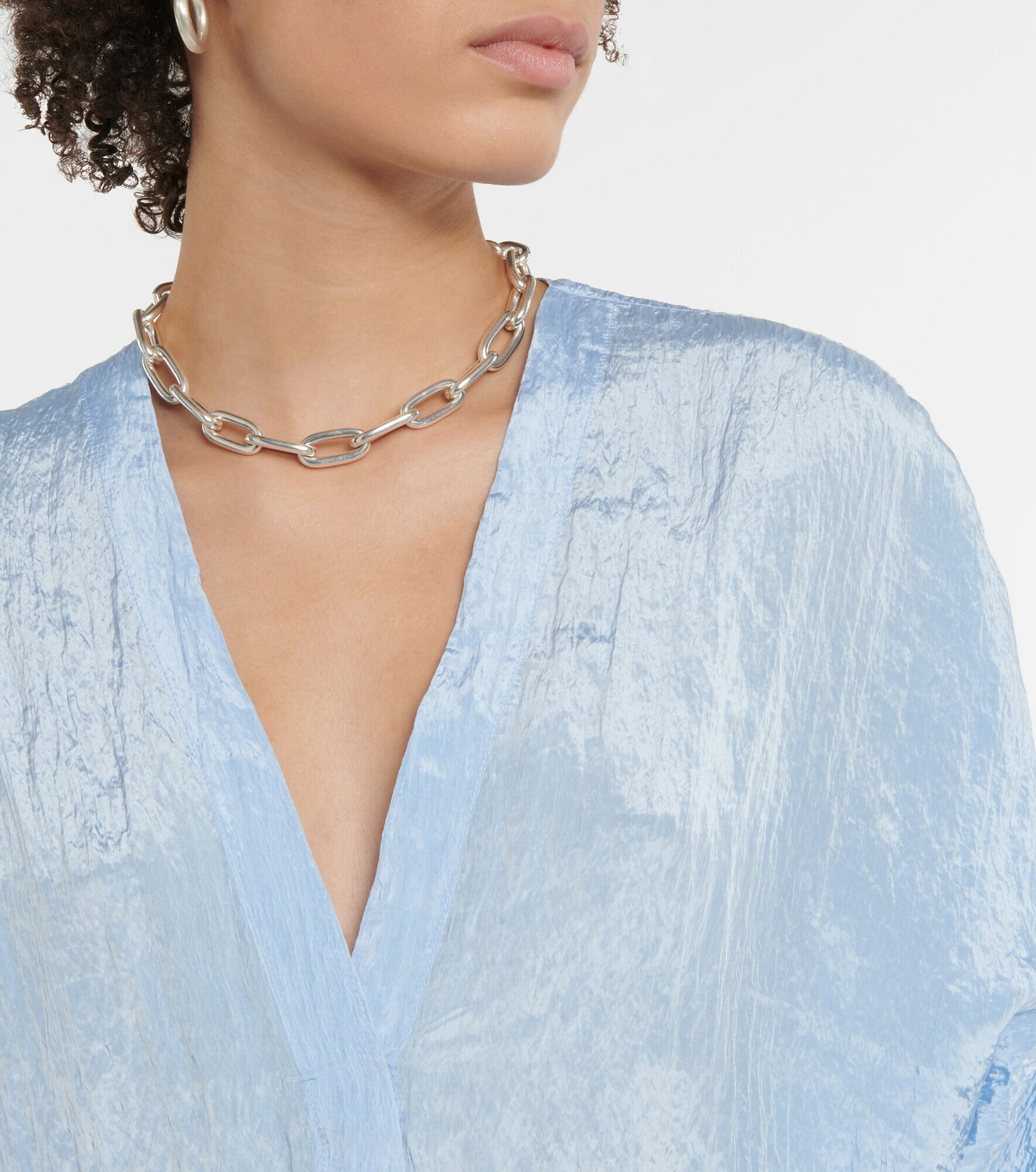 Vince - Spotted Chiffon Blouse main image 1