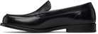 A.P.C. Black Moc Loafers
