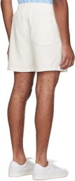 Casablanca White Tennis Club Icon Shorts