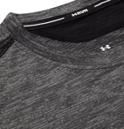 Under Armour - Streaker Twist Mélange Microthread T-Shirt - Dark gray