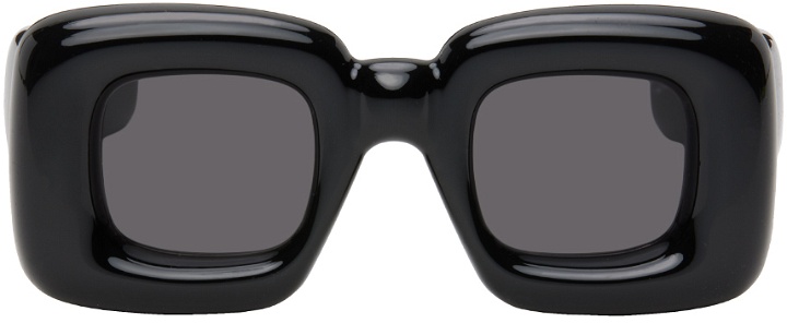 Photo: LOEWE Black Inflated Sunglasses