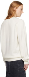 Givenchy White 4G Sweater