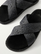 Mr P. - Woven Sandals - Black