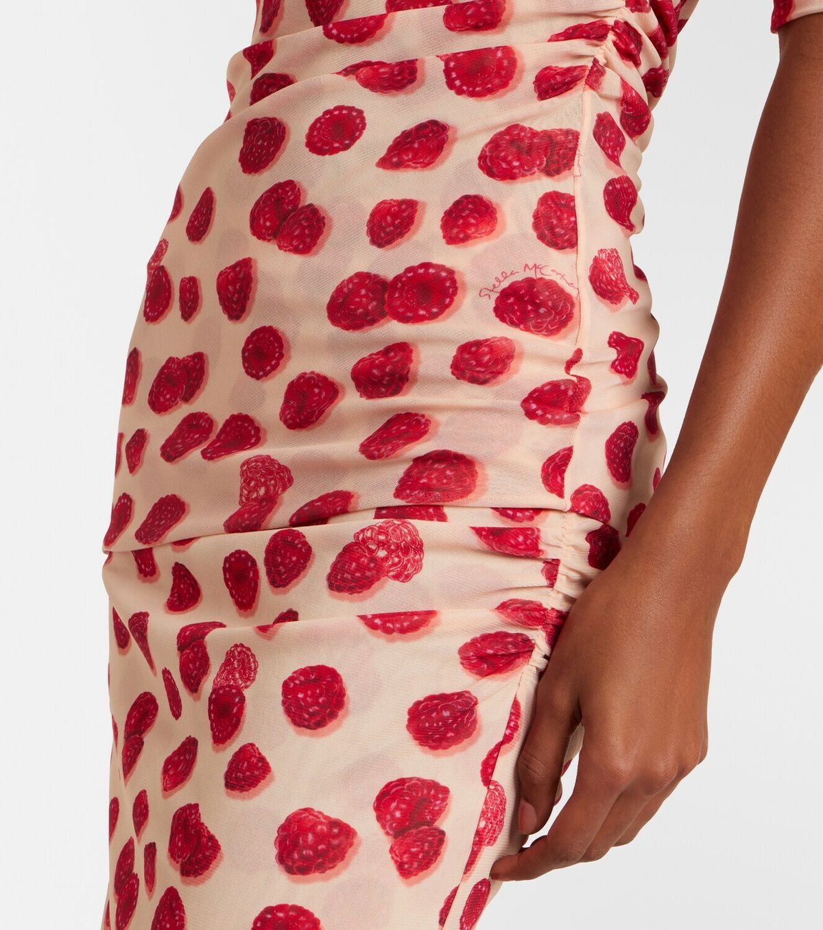 Stella McCartney Printed mesh T-shirt
